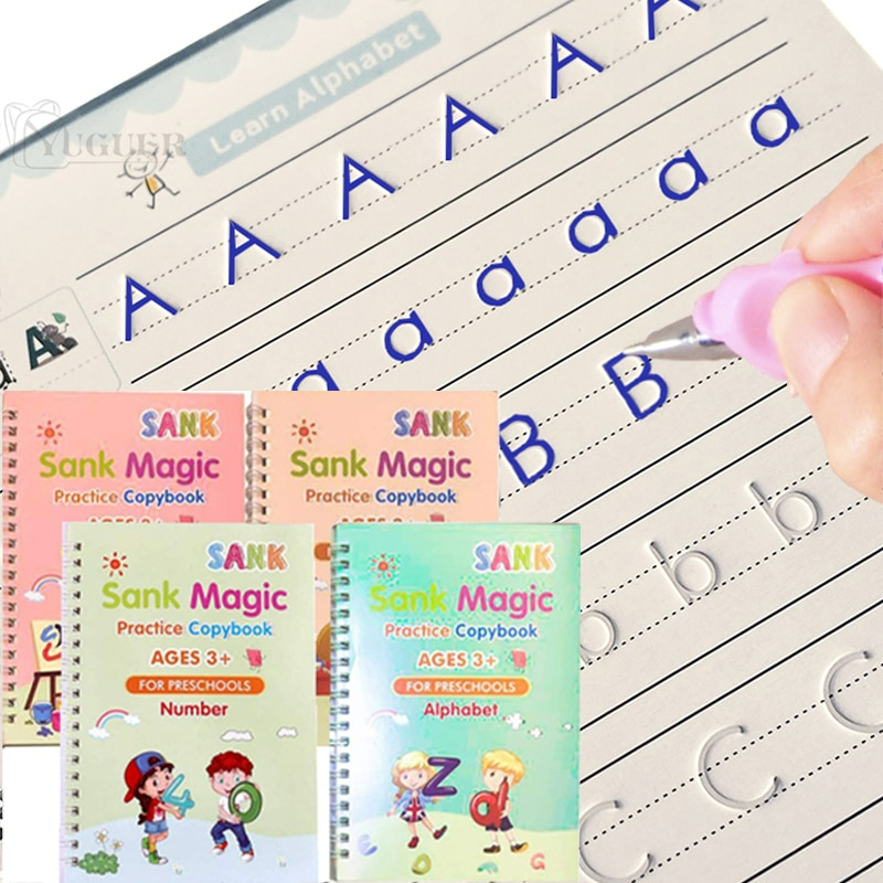 ScribbleJoy Boek - Herbruikbaar Educatief Schrijfboek voor Kinderen