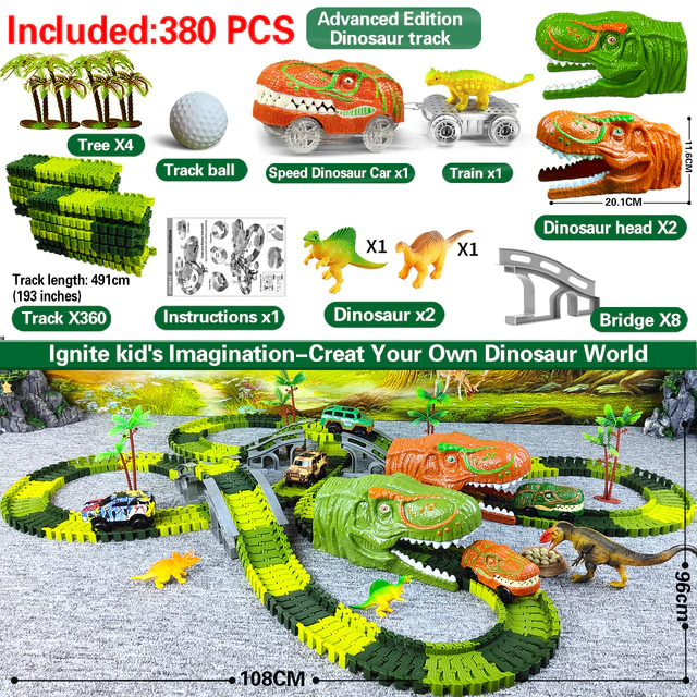 DinoExpress Train Set – Avontuurlijke Speelset voor Kids