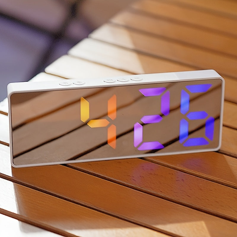 BrightTime Clock - Verlichte LED Wekker met Datum