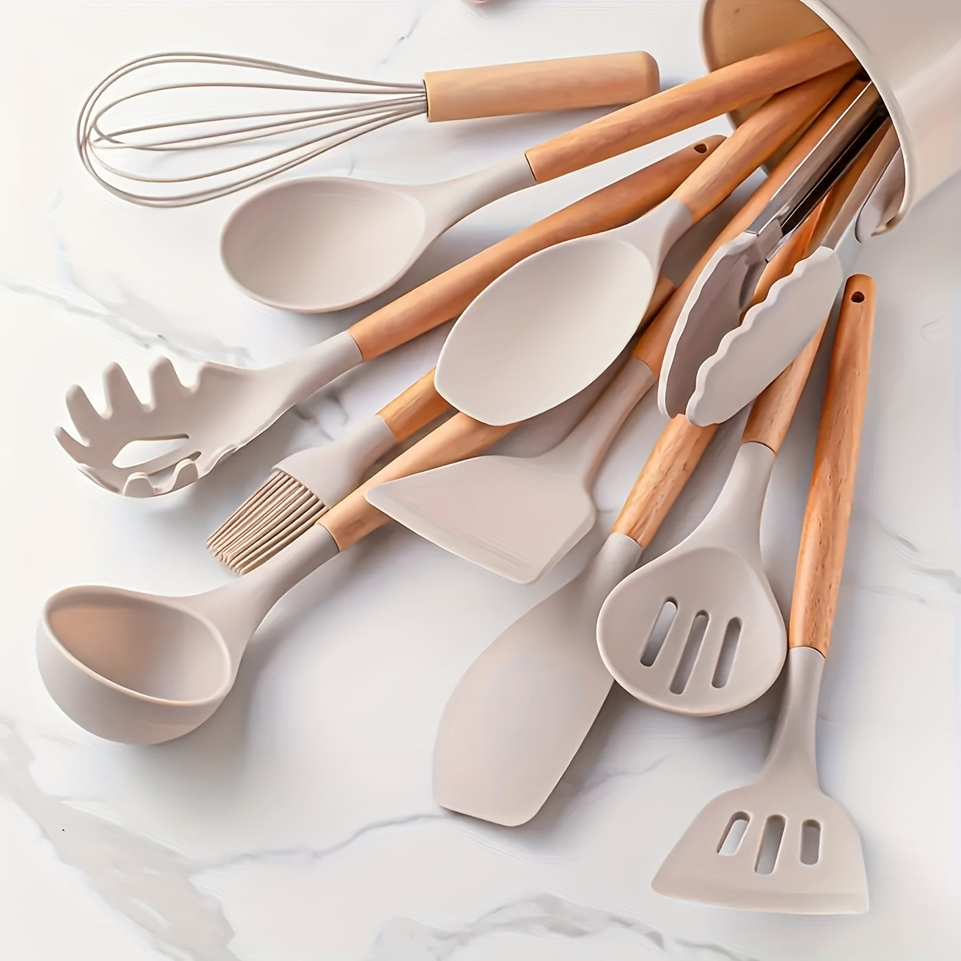 Canaya - Luxe Silicone Keukengerei Set (12-delig)