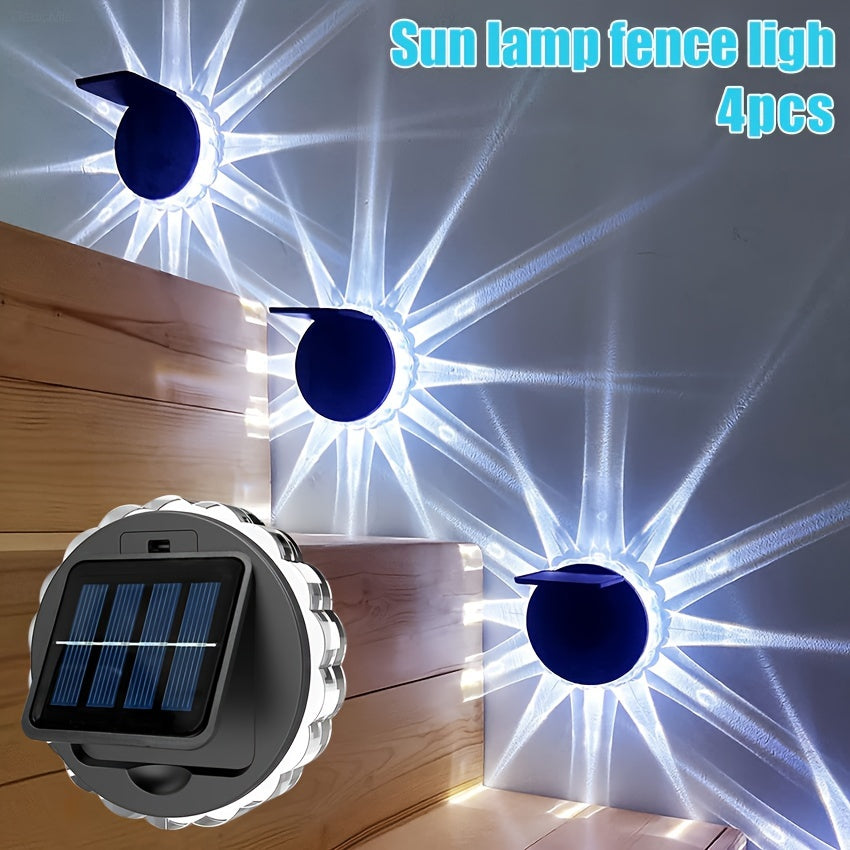 SolarGlow Lights – Set van 4 Zonne-energie LED Lichten voor Buiten