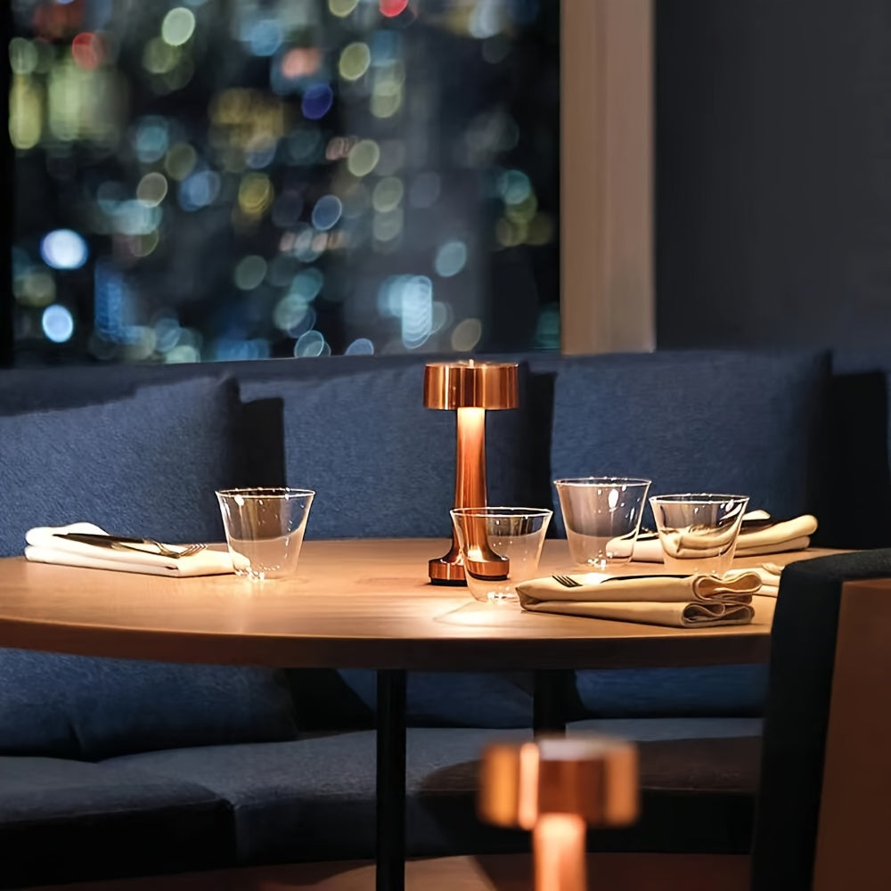 AuroraDesk - Moderne Touch LED Bureaulamp met USB