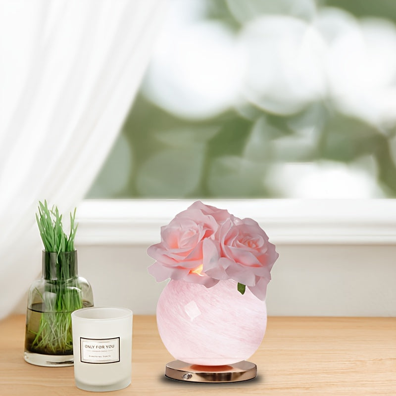 LumiDecor – Stijlvolle LED Tafellamp met USB Oplaadfunctie