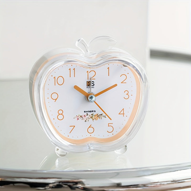 CrystalFruit Clock - Elegante Appelvormige Verlichting