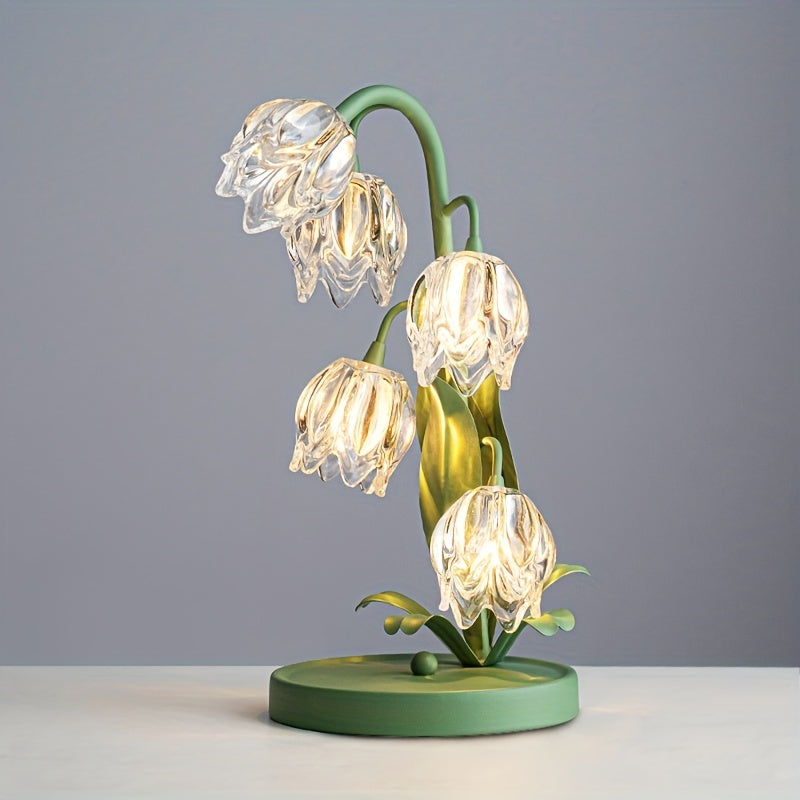 BellBloom - Stijlvolle LED Tafellamp in Bloemenvorm