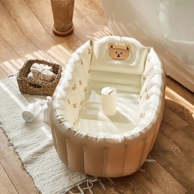 BabyBath Pro - Draagbaar en Opblaasbaar Voor Een Ultieme Babybadervaring