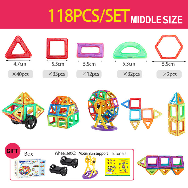 MagneticBlocks – Creatief Educatief Bouwspeelgoed voor Kinderen