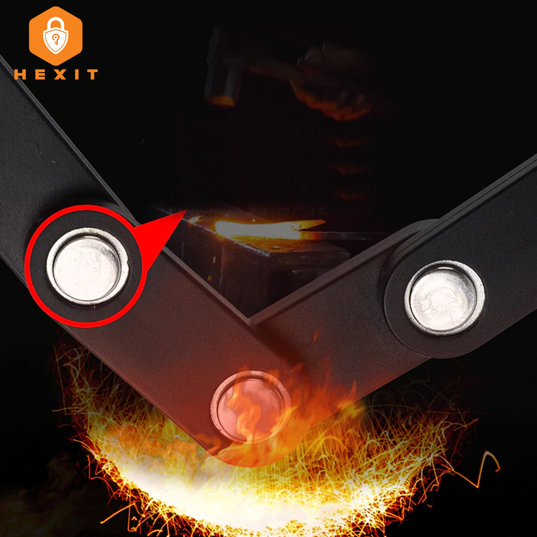 HEXIT™ FoldLock - Compact en Lichtgewicht Fietsslot