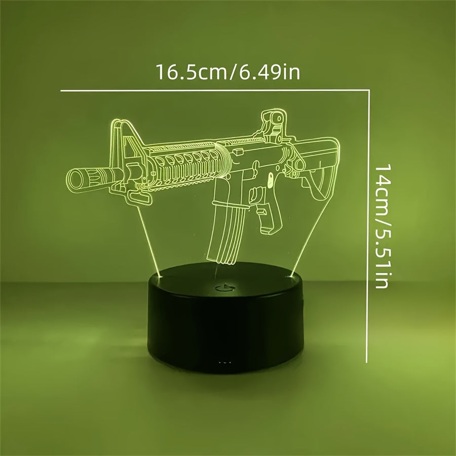 GeoLume - 3D LED Bureaulamp met Touch