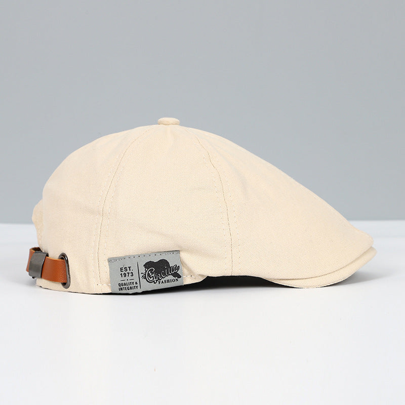 Confido - Stijlvolle Retro Baret voor Zelfvertrouwen