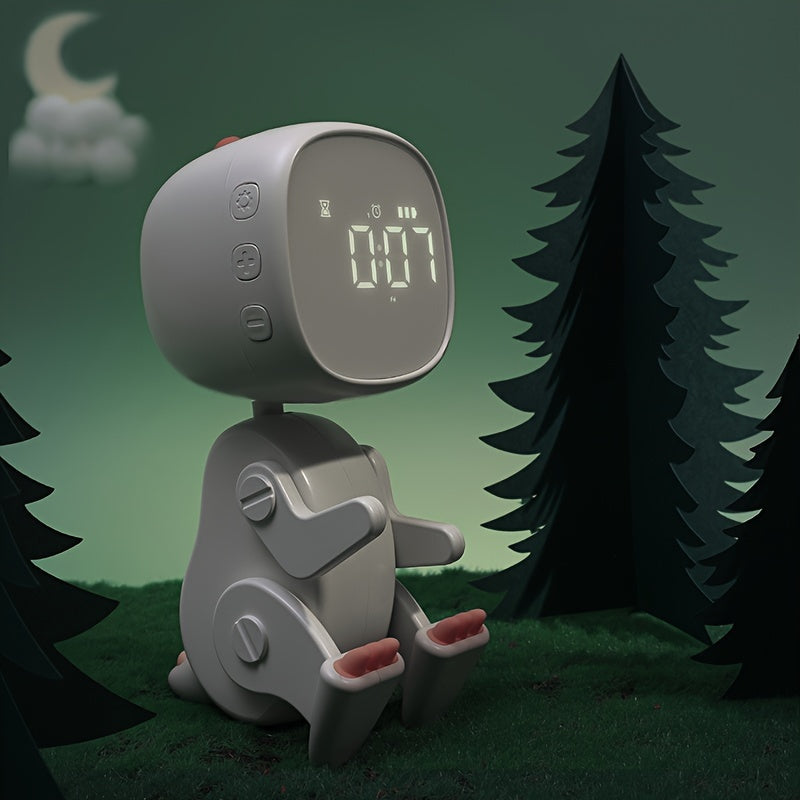TimeDino - Creatieve Cartoon Wecker met USB