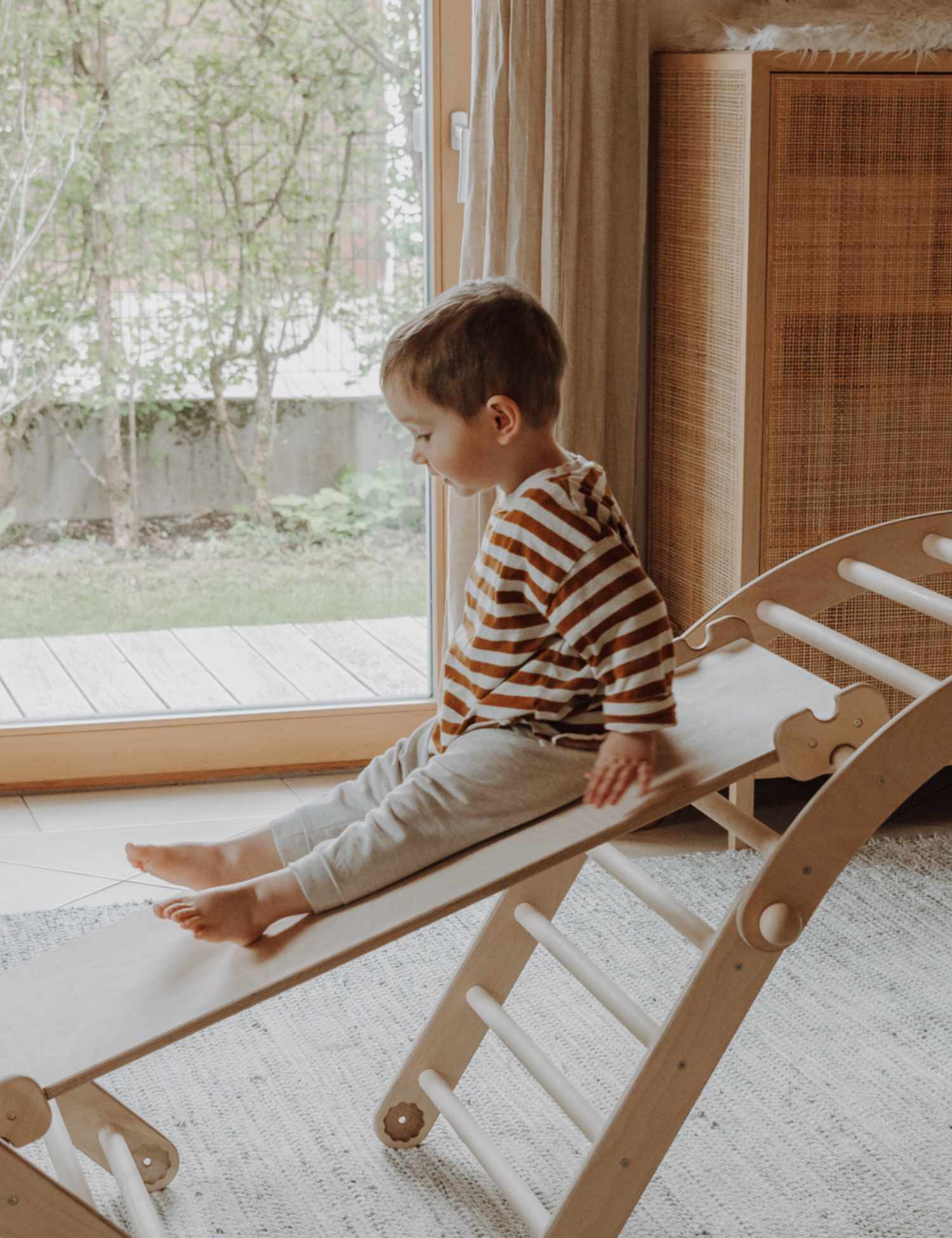 SlideClimber Board - Multifunctionele Rutsch- en Klimwand 100 cm