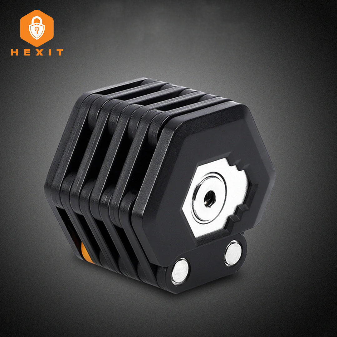 HEXIT™ FoldLock - Compact en Lichtgewicht Fietsslot