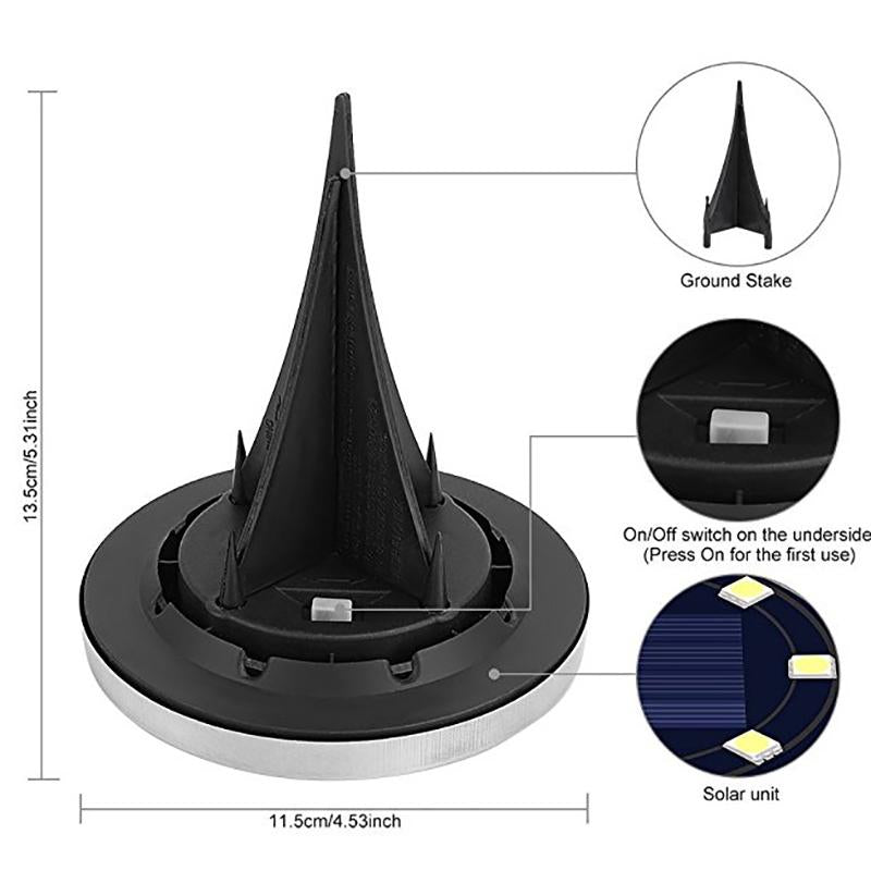 GlowSphere – Draadloze LED Tuinverlichting voor Buiten