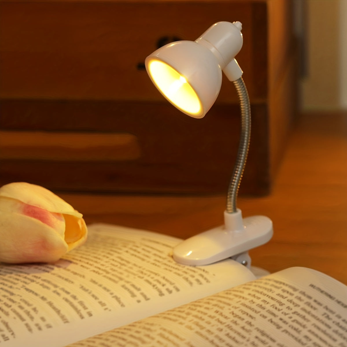 MiniGlow Lamp - Draagbare Clip-On Lezen Verlichting