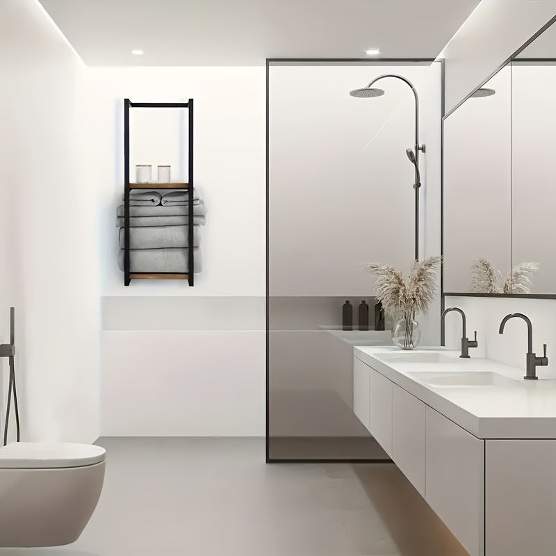 IronRack - Stijlvol Wandrek voor Handdoeken