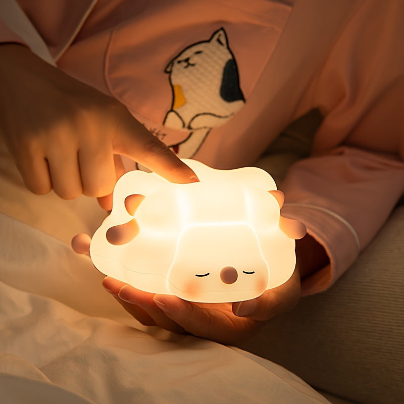 SheepGlow - Roze LED Nachtlamp met USB Oplaadfunctie