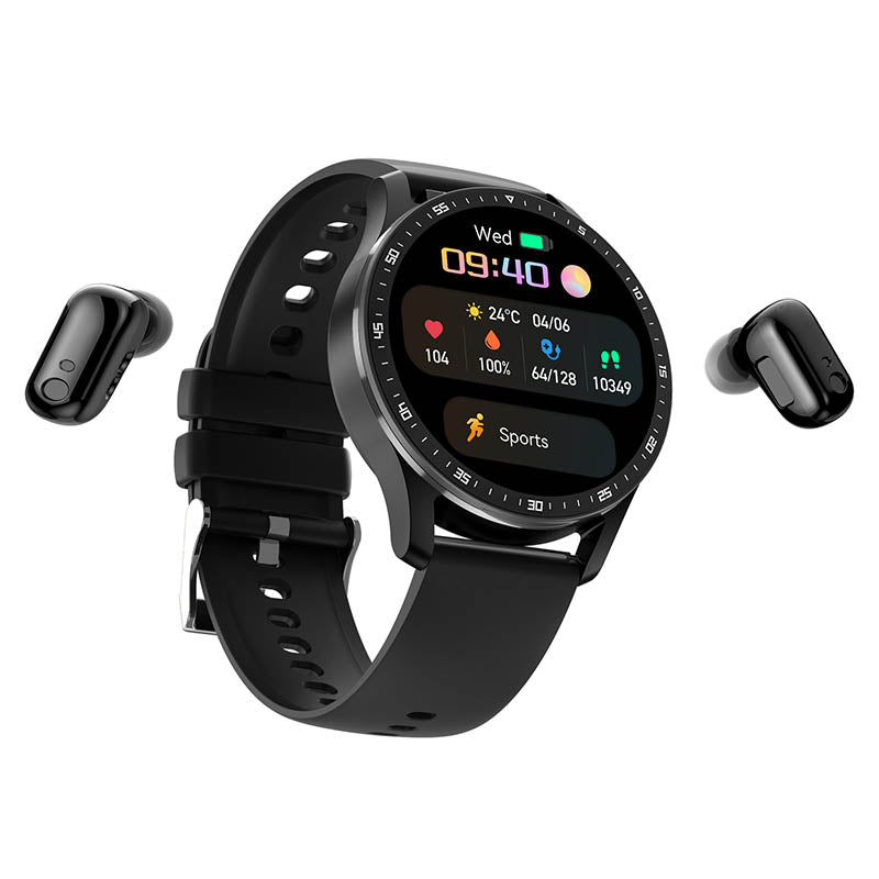 SmartLink Watch – Stijlvolle Smartwatch met Oordopjes
