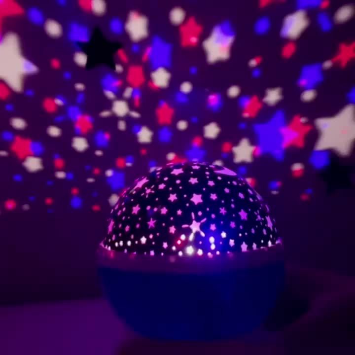 StarGlow Projector - LED Nachtlamp met Kleuren en USB
