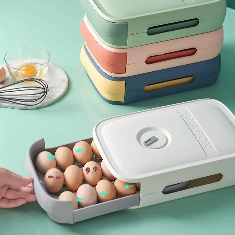 EggSafe Organizer - Stijlvolle Opbergdoos Voor Eieren