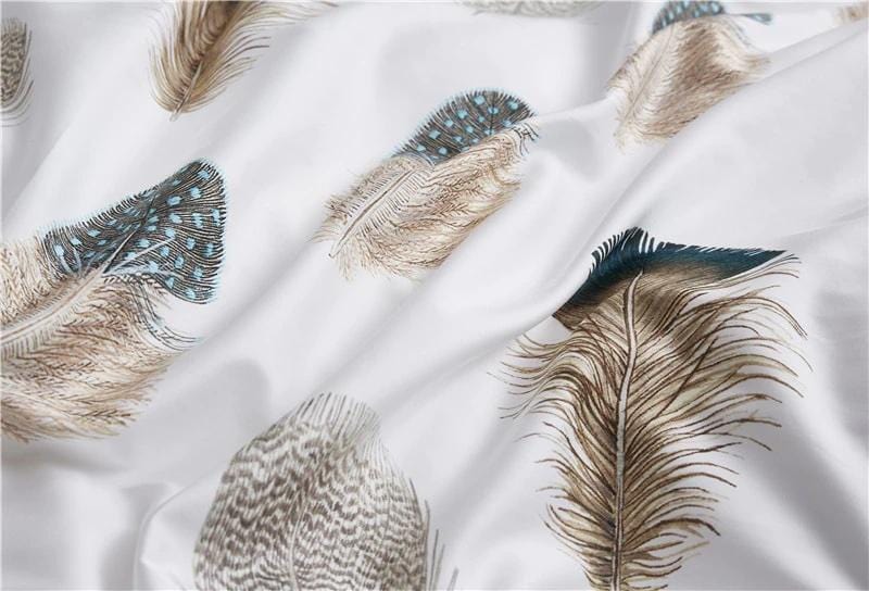 Feathers – Luxe Dekbedovertrekset van Egyptisch Katoen