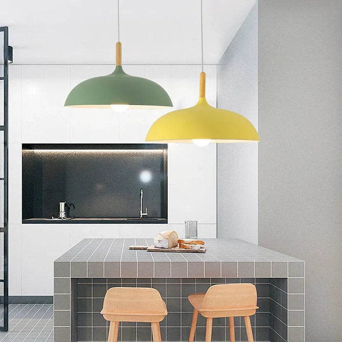 ScandiLuxe Ceiling Light - Scandinavisch Eiken Houtdesign