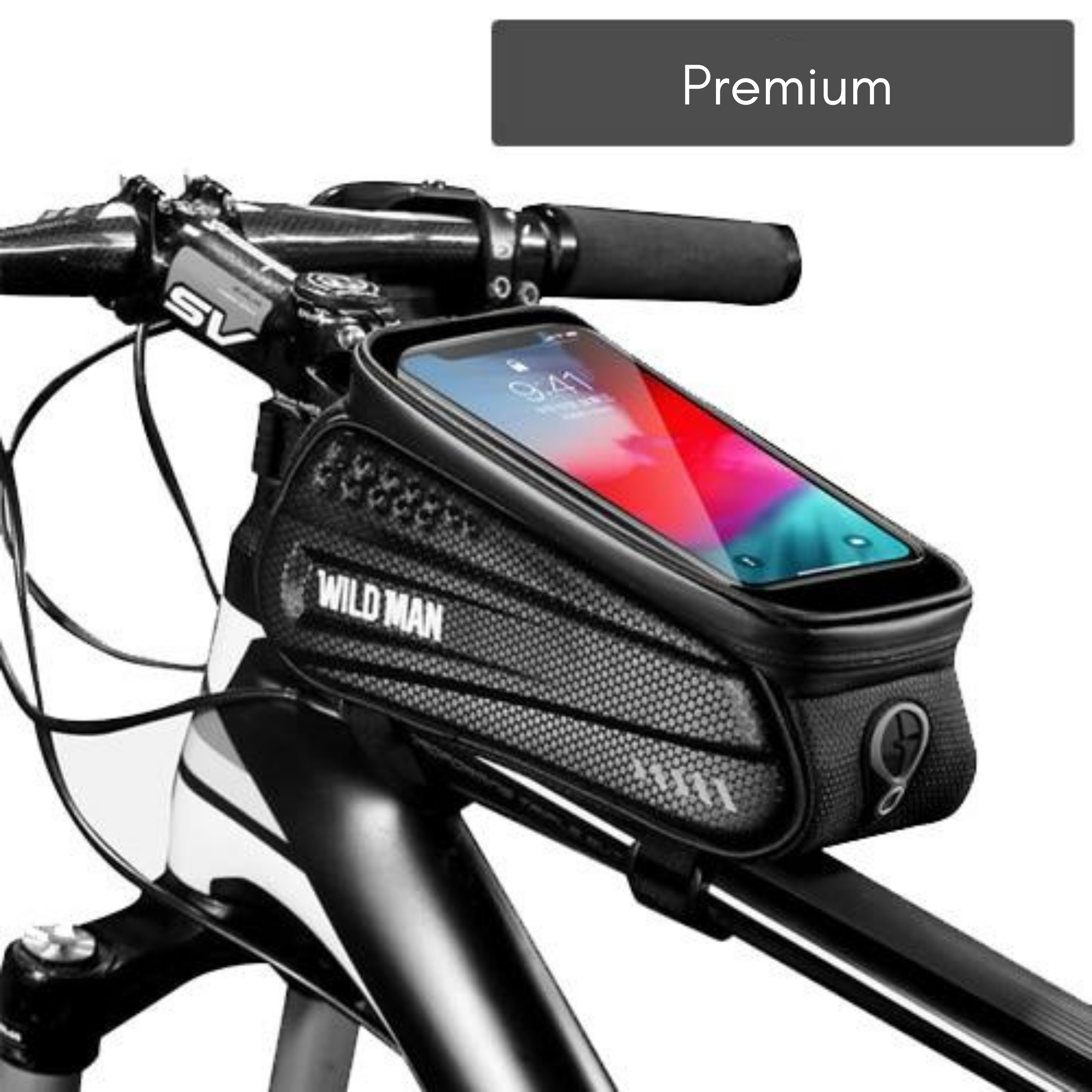 FrameX - Stijlvolle Opbergruimte voor Jouw Fietsaccessoires