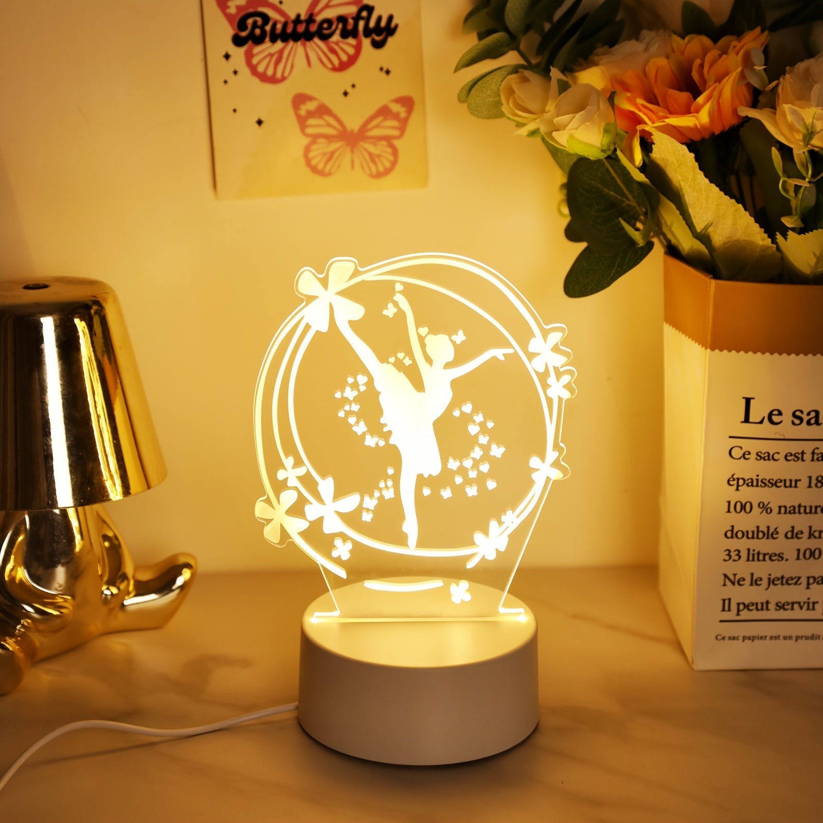 LumiDance – 3D LED Nachtlamp Ballet