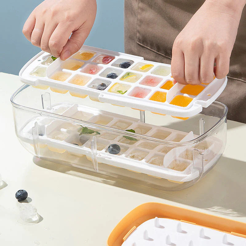 CoolCatcher – Handige IJsblokjesmaker met Ophaalbak