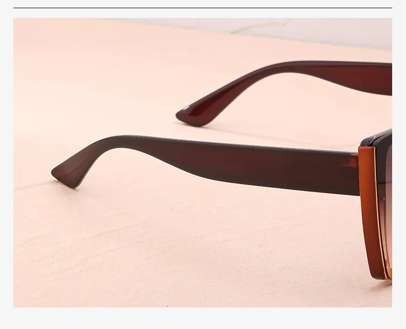 BillieShade - Trendy Vierkante Retro Zonnebril