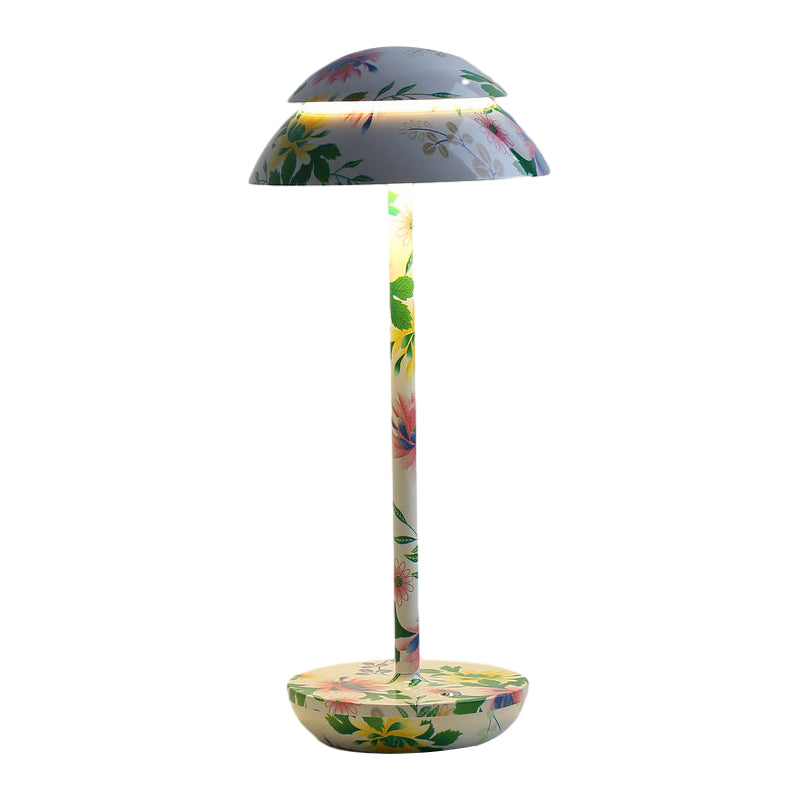 Aurelia Noire - Oplaadbare Draadloze Tafellamp met Ingebouwde LED-verlichting en Batterij