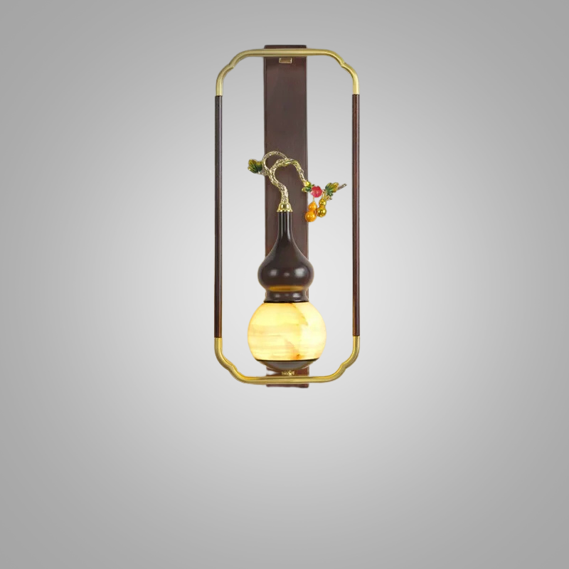 BrassGlow Wall Lamp - Elegante Messing Wandverlichting