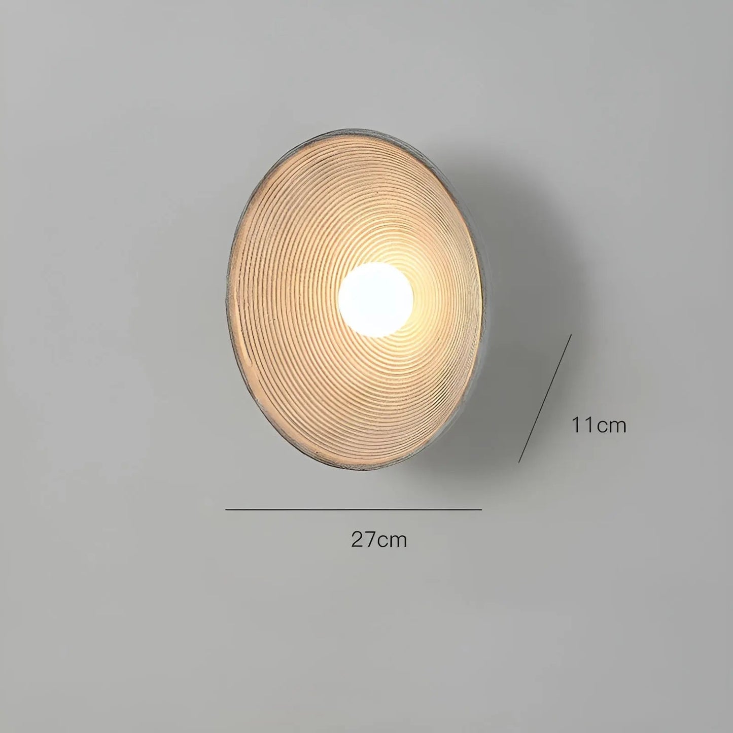 WabiSabi Wandlamp - Luxe Verlichting voor een Verfijnde Interieur