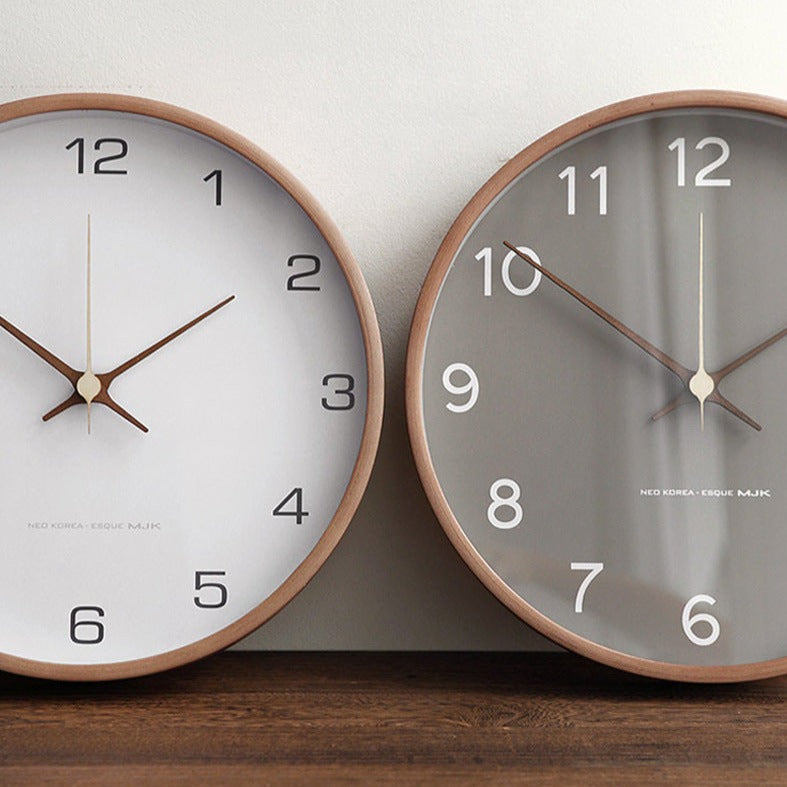 Rustieke Houten Wandklok – Stille Tijdloze Aanwinst Voor Jouw Interieur