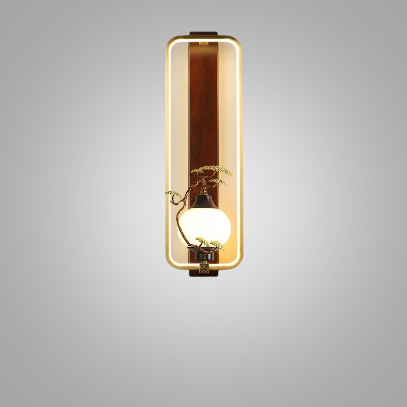 BrassGlow Wall Lamp - Elegante Messing Wandverlichting