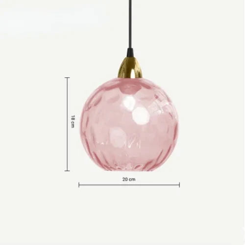 LumiSphere Pendant Light – Elegante Glazen Bolverlichting
