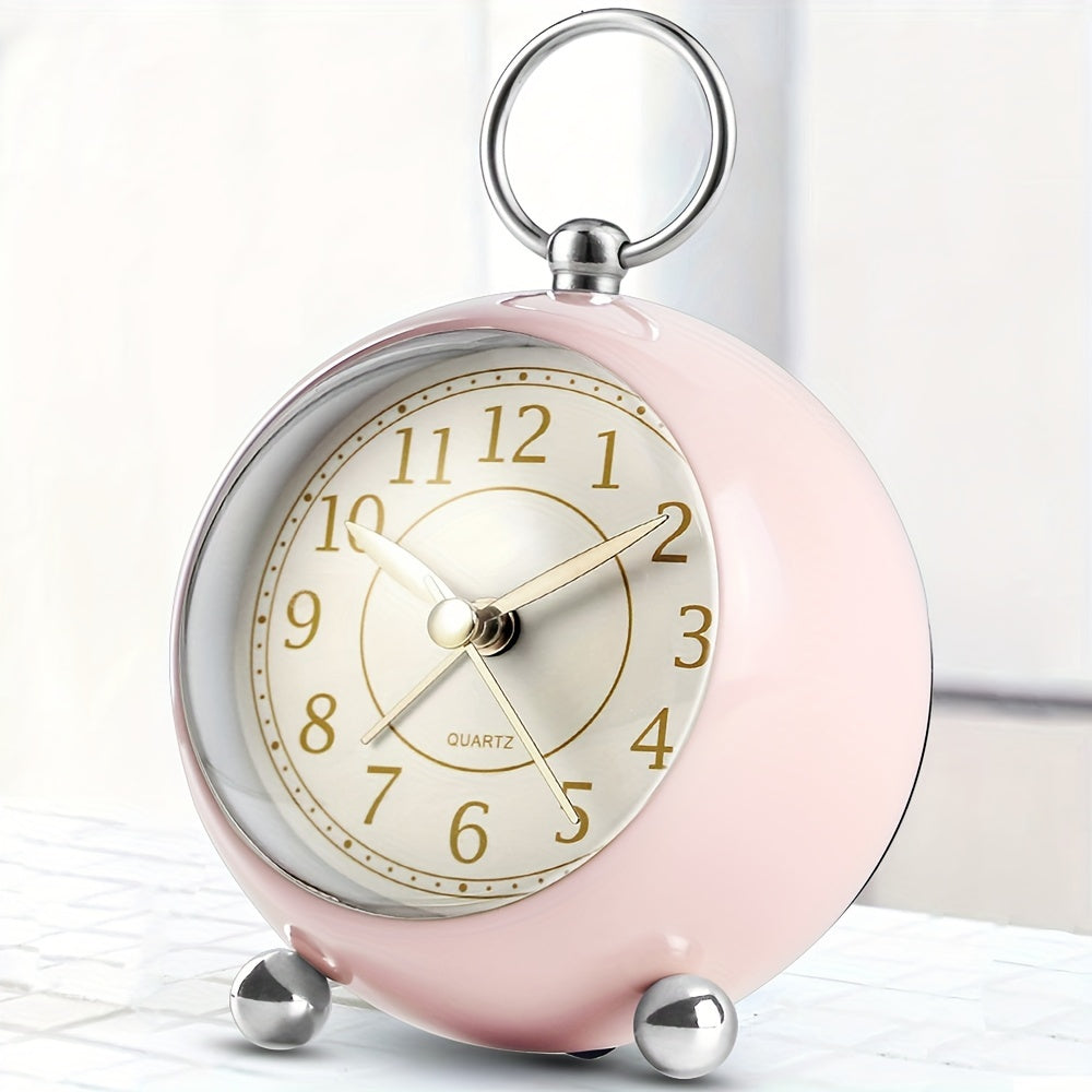 RetroTime Clock - Stijlvolle Geluidloze Wekker met Nachtverlichting