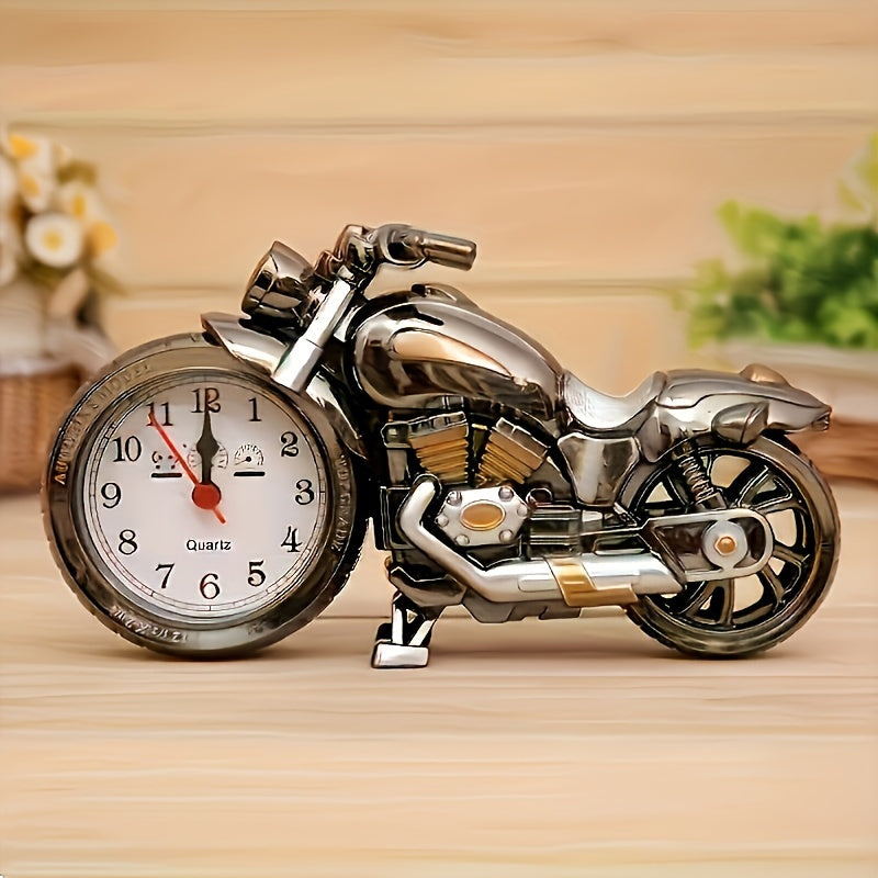 MotoClock – Unieke Motorfiets Wekker met Kwarts