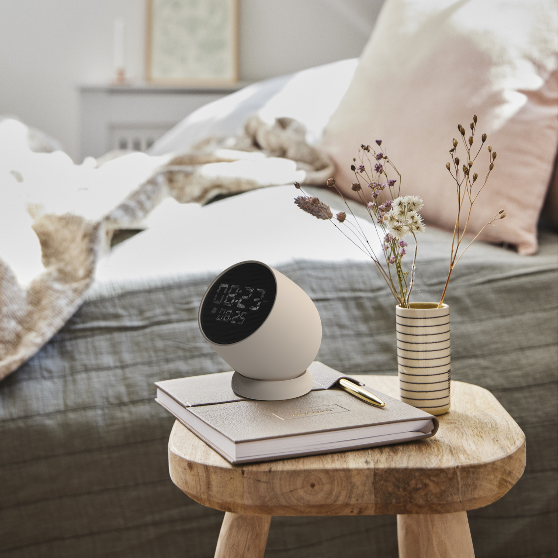 SmartWake - Draadloze Wecker met Touchscreen en Gyrosensor