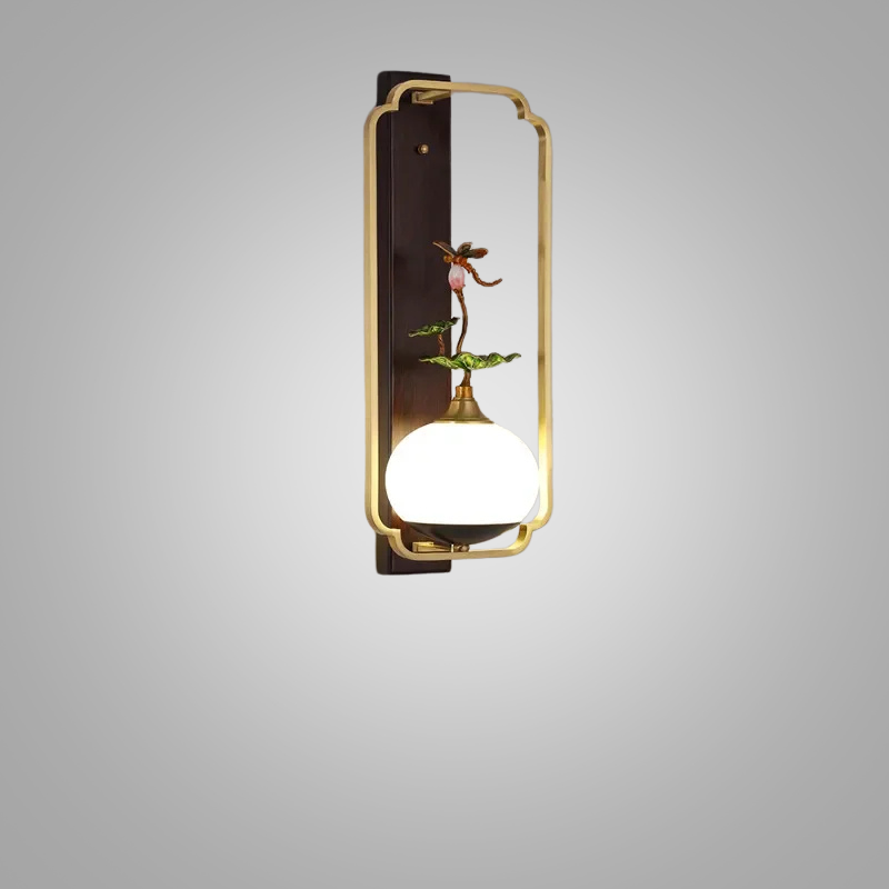 BrassGlow Wall Lamp - Elegante Messing Wandverlichting