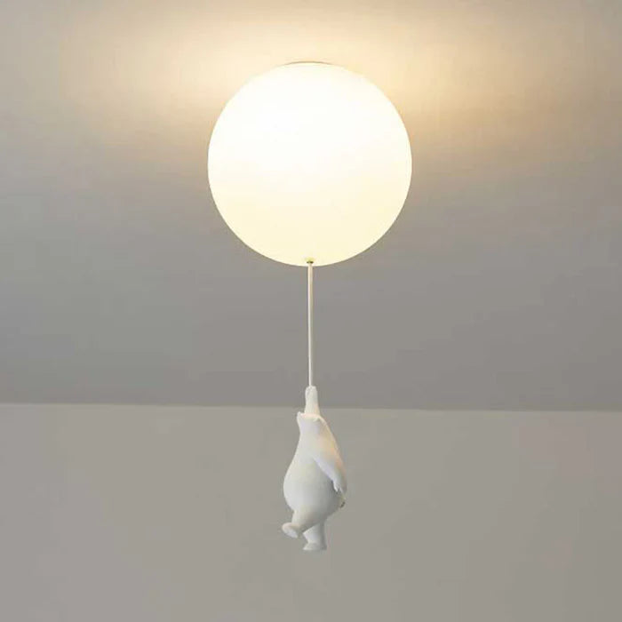 CloudBear – Speelse Kinderplafondlamp met Ballon
