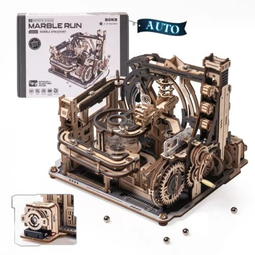 SpaceCraft 3D Puzzle - Innovatief Elektrisch Modelbouw Speelgoed