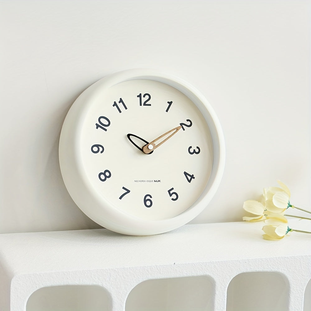 SilenceTime Clock – Elegante 10-Inch Wandklok voor Thuis