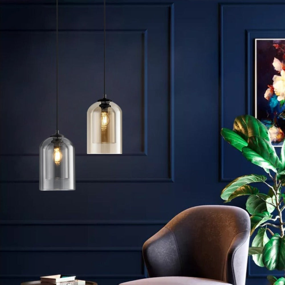 AiryLight Lamp - Elegante Minimalistische Glazen Hanglamp