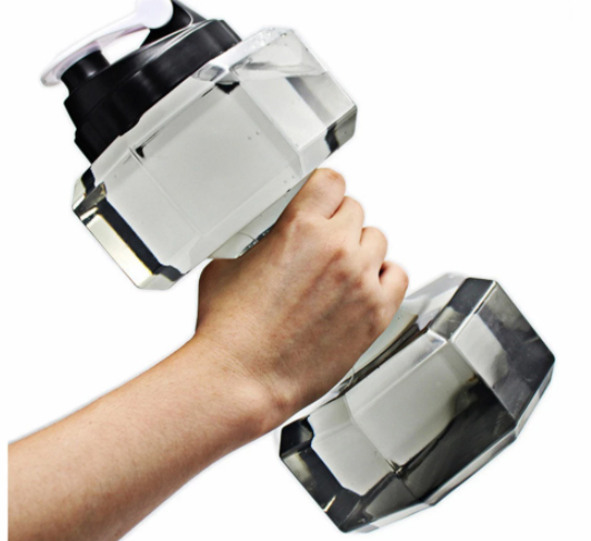 HydraFlex – Duurzame Dumbbell Waterfles voor Fitness
