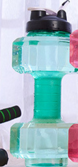 HydraFlex – Duurzame Dumbbell Waterfles voor Fitness