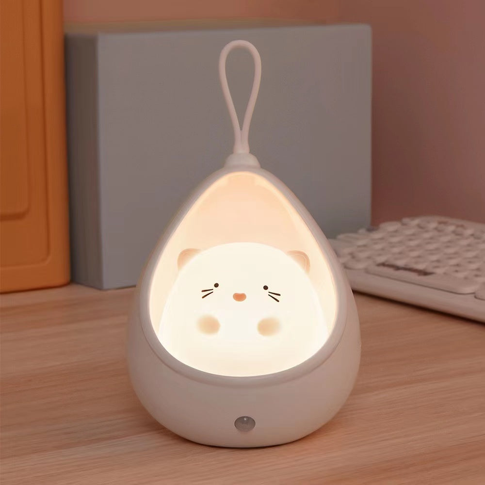 BunnyGlow - Oplaadbare Dieren Nachtlamp met Sensor