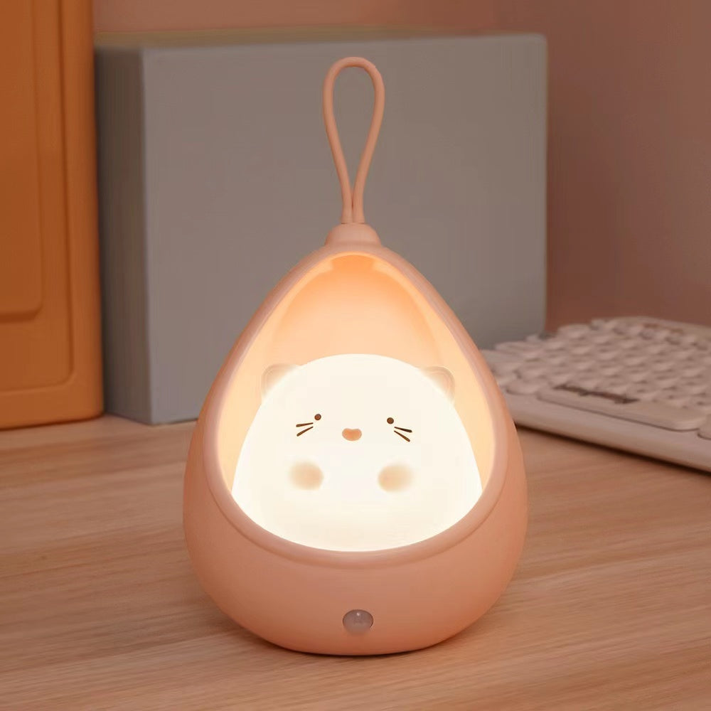 BunnyGlow - Oplaadbare Dieren Nachtlamp met Sensor