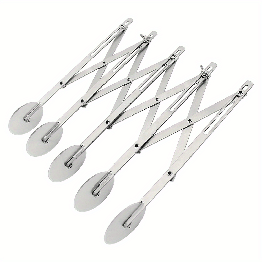 Slizer - Multifunctionele 5-Wiel Deegsnijder met Handvat