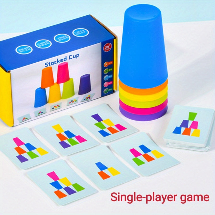 StackSmart - Creatief Stapel- en Puzzelspel voor Kinderen